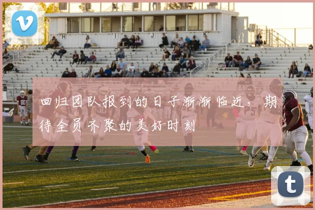回归团队报到的日子渐渐临近，期待全员齐聚的美好时刻