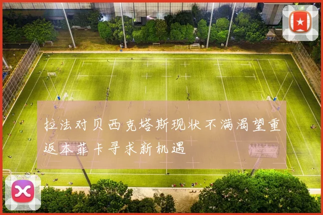 拉法对贝西克塔斯现状不满渴望重返本菲卡寻求新机遇